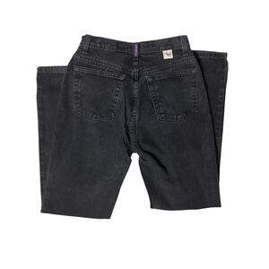 Cruel girl vintage black wash mom jeans slim fit 9 short